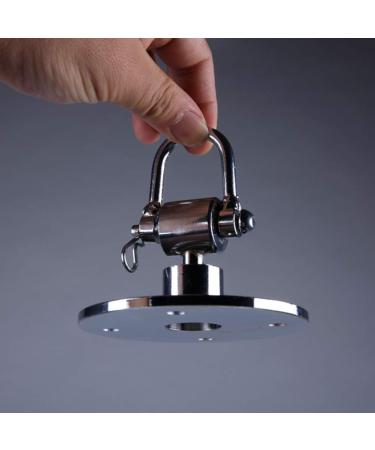 Kesywale Heavy Duty Speed Bag Swivel Ceiling Mount Hook for Punching Bags - Silver - Buy Online on SooperMarket.com