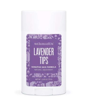 Schmidt's Lavender Tips Aluminum-Free Deodorant Stick for Sensitive Skin - 2.65 oz (3 Pack) - Buy Online on SooperMarket.com