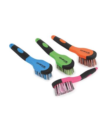 Shires 1379 EZI-Groom Grip Bucket Brush Bright Blue