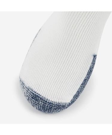 Thorlos J Max Cushion Running Rolltop Socks - White/Navy (3 Pairs) | Size Large - Buy Online on SooperMarket.com