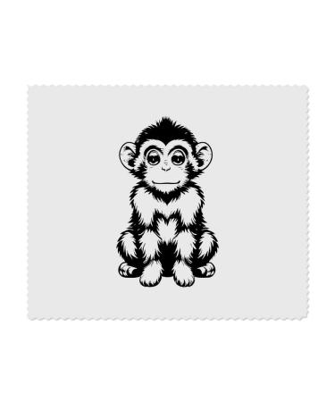 2 x Microfiber Cleaning Cloths "Sleepy Monkey" (LC00024580)