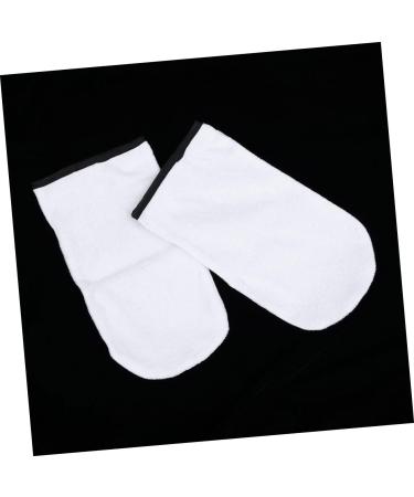 minkissy 3 Pairs Moisturizing Gloves Wax Mittens Hand Moisturizer Gloves Hand Care Paraffin Wax Gloves Paraffin Bath Liners Gloves for Hot Wax Manicure Gloves Work White Spa Bath Cotton - Buy Online on SooperMarket.com
