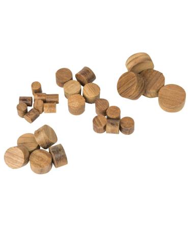 Whitecap 60151-20 Teak Plugs - 3/8", Pack of 20