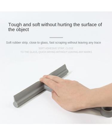 AIDIRui Cleaning Water Spot Scraper Washing Wiper Hanger Floor Window Cleaning Water Wall Hanging with Handle B - Buy Online on SooperMarket.com