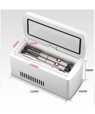 Taozers 1 PCS Insulin Refrigerated Box Cooler LCD Display Pill Case Hot Dual Travel Case US Plug - Buy Online on SooperMarket.com