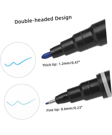Beavorty 24 Pcs eyebrow marker pen eyebrow pen dual tip markers simple oil pen Accessories make up - Buy Online on SooperMarket.com