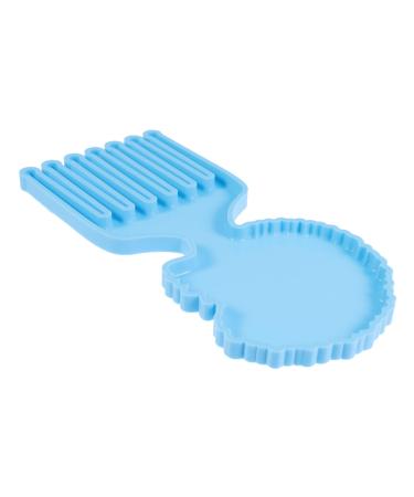 Operitacx 2 Pcs Comb Silicone Mold Combs Silicone Molds Resin Crafts Diy Crafts Silicone Die Blush Earth Tones Bluex2pcs 21X10CM2x2pcs