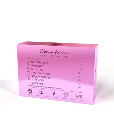Aroma Magic Pearl Facial Kit - 7 Steps Skincare Set for Oily & Acne Prone Skin | Deep Cleansing Reduces Spots & Smoothens Skin | Single Use - Buy Online on SooperMarket.com