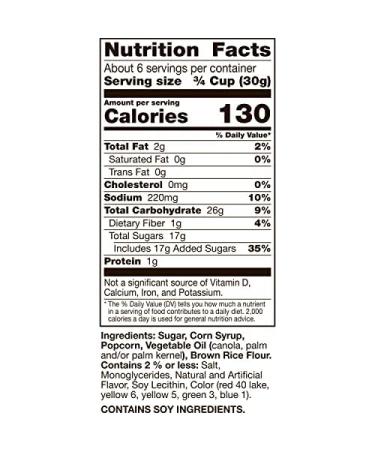 Trix Popcorn Snack with Fruity Sweet Glaze - 7 oz Snack Bag - Buy Online on SooperMarket.com