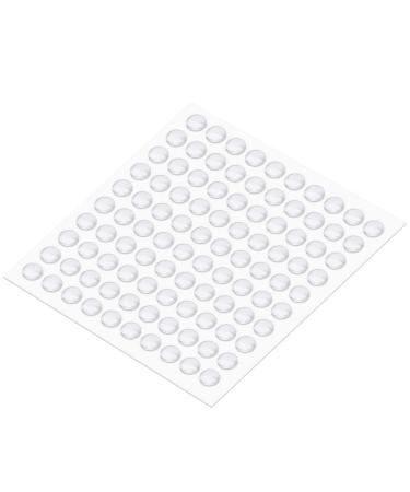 100 pieces of self -adhesive door buffer 8mm self -adhesive elastic buffer Transparent protective buffer rubber buffer bumper pads for door cabinets and drawers
