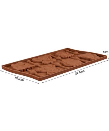 MAGICLULU 3pcs 6 Fondant Molds Animal Cake Baking Mold Silicone Gummy Mold Animal Stencils Ice Block Mold Silicone Baking Molds Candy Molds Baking Fondant Mold Cartoon Lollipop Mold mediumx3pcs As Shownx3pcs - Buy Online on SooperMarket.com