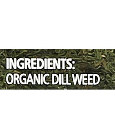 Simply Organic Dill Weed Cut & Sifted - 0.81 oz: Top-Quality Seasoning - Buy Online on SooperMarket.com