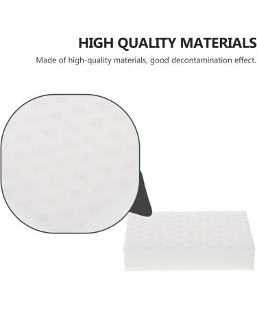 Cabilock 30 Pcs High Density Sponge Block Pot Scrubber Sponges Car Cleaning Scrubber Window Cleaner Scrubbing Sponges Double- Sided Sponge Dish Pan Car Tools Eraser White Melamine Tableware 10X6X2CMx3pcs Whitex3pcs - Buy Online on SooperMarket.com