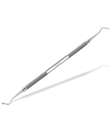 Foot care instrument corner lifter with small round ends