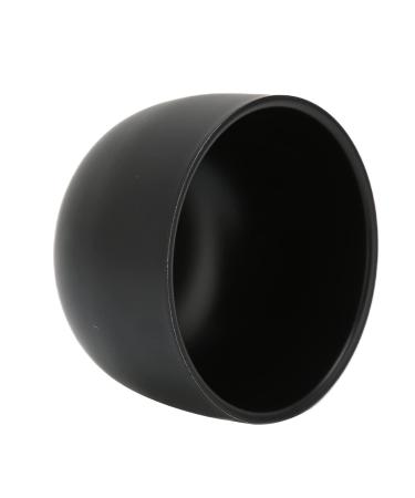 Premium Black Stainless Steel Shaving Cream Bowl for Men - Perfect Father's Day Gift - Buy Online on SooperMarket.com