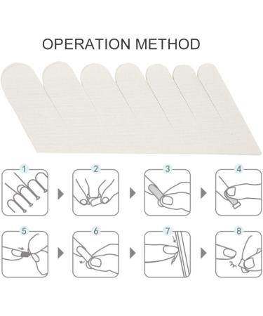 Nail Protector Stickers - Adhesive Silk Nail Wrap for UV Gel Nails Art - Buy Online on SooperMarket.com