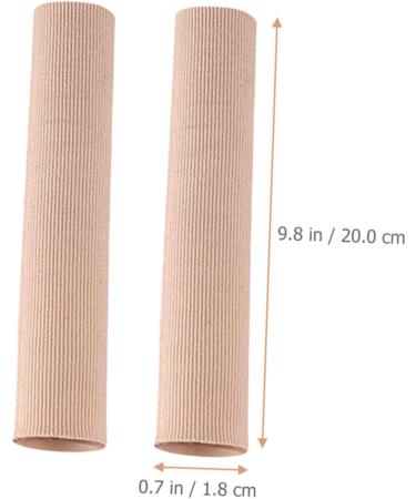 Healifty 6 Pcs Toe Cover Men's Gel Silicone Sleeves - Anti-Friction Toe Tubes & Finger Sleeves, Beige, Reusable & Cuttable - Buy Online on SooperMarket.com