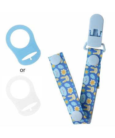 TIAN-K Pink Pacifier Chain with Clip Holder for MAM Rings | Baby Nipple Leash | International Shipping Available - Buy Online on SooperMarket.com