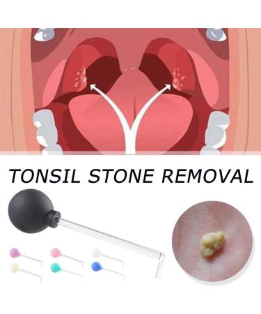 Manual Tonsil Stone Remover Tool for Adults | Mouth Cleaning Care & Ear Wax Removal | 1pcs Green - Buy Online on SooperMarket.com