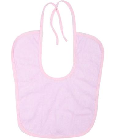  Mealtime Bib Elderly Bib Skin-friendly Breathable Waterproof Adjustable Belt for(Light pink 31 * 42) - Buy Online on SooperMarket.com