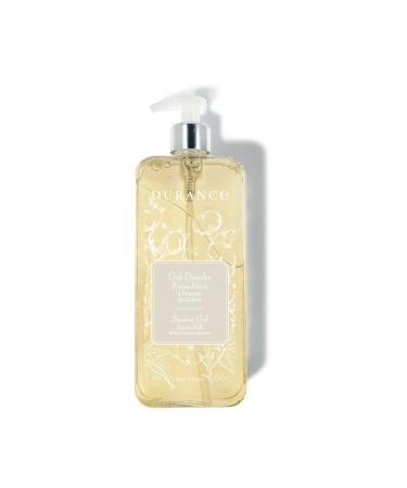 Durance Cotton Extract Marseille Shower Gel 750ml - Body Wash With Almond & Olive Oils - Gently Cleanses Hydrates & Softens Skin - Vegan Friendly