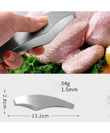 ARFUKA Fish Bone Tweezers Remover Stainless Steel Flat and Slant Tweezers Pliers Remover Tool Fish Bones and Meat Hair 2 Pack - Buy Online on SooperMarket.com