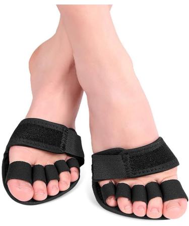Minkissy Forefoot Cushions - Medium Footed Fabric Support Pads | Breathable Metatarsal Shoe Inserts for Comfort - Buy Online on SooperMarket.com