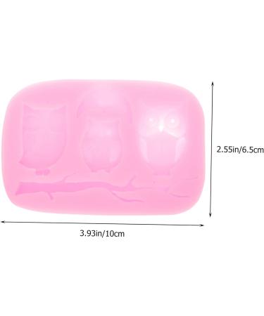 Ciieeo 2pcs Baking Silicone Mold Silicon Molds Clay Mold 3D Owl Shape Molds Fondant Tools Silicone Molds Cake Stencils Candle Molds Silicone Baking Pan Jelly Halloween Silica Gel - Buy Online on SooperMarket.com