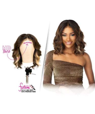 Sensationnel Butta Lace Front Wig - Natural Pre-Plucked HD Transparent Lace - BUTTA Unit 8 (1B) - Buy Online on SooperMarket.com