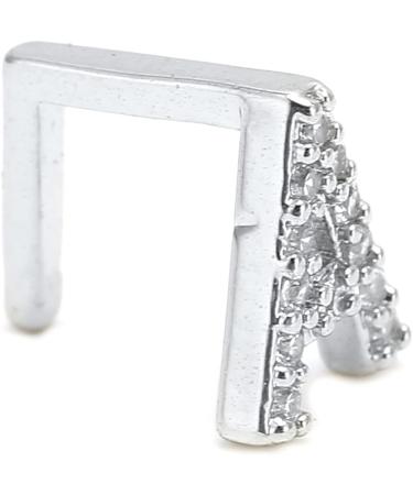 Capital Letter A Single Hip Hop False Tooth Halloween Festival Hip Hop Tooth Decoration Accessory (Silver Color) - Buy Online on SooperMarket.com