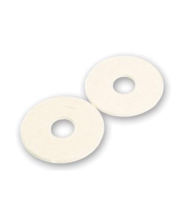 Korsteel Rubber Bit Guards Pair White