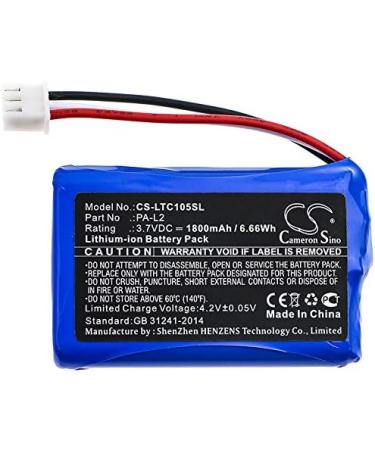 Buy DCH 1800mAh PA-L2 Battery Replacement for Labotect InControl 1050 - International Shipping Available - Buy Online on SooperMarket.com
