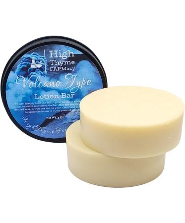 Volcano Type Lotion Bar - 3.5oz Waterless Beeswax Moisturizer - Eco-Friendly Travel Massage Lotion - Buy Online on SooperMarket.com