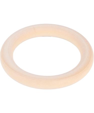20 Pcs Baby Wooden Rings - Natural 65mm Tinkering Circles for DIY Crafts & Art | Unfinished Wood Rings for Childhood Projects - Buy Online on SooperMarket.com