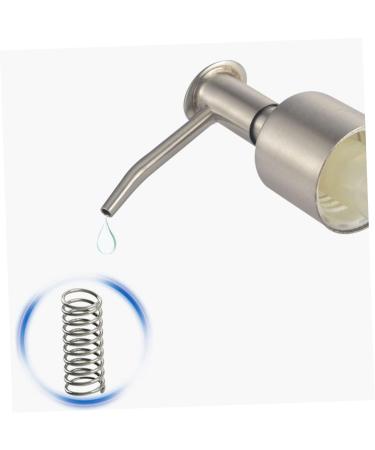 IMIKEYA 2 pcs Replacements Pump Bottle Shampoo Press Heads Steel for Head Silver Emulsion Stainless Shop Silverx2pcs 17x5.75cmx2pcs - Buy Online on SooperMarket.com