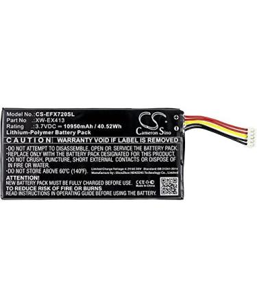 DCH 10950mAh XW-EX413 Battery Replacement for EXFO MAX-730M MAX-5205 MAX-720B & More - International Shipping Available - Buy Online on SooperMarket.com