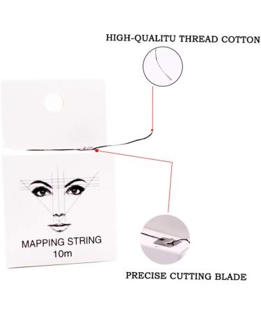 Eyebrow Mapping String Professional Micronumbing Thread for Eyebrow Makeup for Beauty Salon (Pre-ink line) - Buy Online on SooperMarket.com
