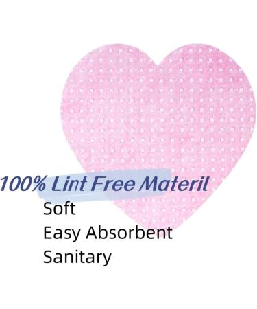 600 Pcs Lint Free Glue Cleaning Cotton Pads for Eyelash Extensions & Nail Polish Remover Wipes - Non-Woven Nozzle Applicator - Buy Online on SooperMarket.com