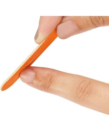yilin 100 Pieces of Nail File Disposable Wooden Practical Nail Polisher Pedicure Nail Salon File - Buy Online on SooperMarket.com