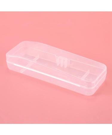 Brensty 2-Piece Double Storage Box for Men | Transparent Shaver Accessories Holder & Art Fabric Case - International Shipping Available - Buy Online on SooperMarket.com
