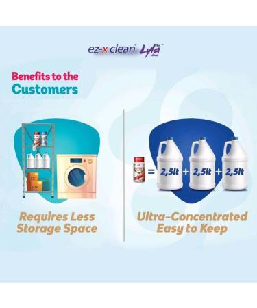 Ultra Concentrated Water Activated Bleach Tablets - New Formula for Laundry & Cleaning | 40 Tablets Phosphate Free Replaces Liquid Bleach - Buy Online on SooperMarket.com