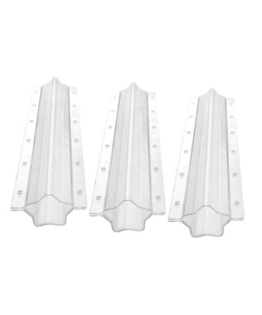 BUTIFULSIC 3 Pcs Vegetable Fruit Mold Cucumber Cucumber Molding Mold Fruit Shape Planter Watermelon Shaper Tool Heart Shape Cucumber Mold Planting Mold Vegetable Mold 20x5.5cm Transparent
