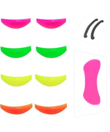 PERMANIA Lash Lift Rods Rainbow Soft Silicone Pads L Curls for Eyelash Perm Kit 3 in 1 with Eyelash Lifting Ribbon & Reusable Eye Patches for Different Eye Shapes - Buy Online on SooperMarket.com