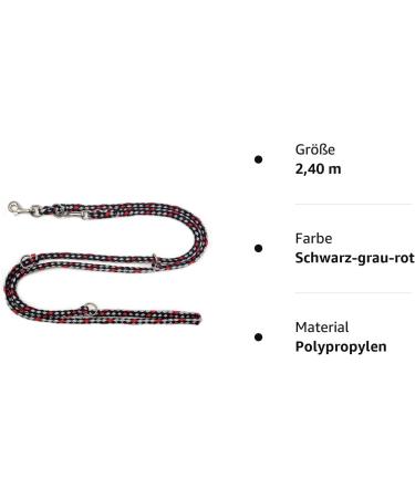 Dogeline Double-Leash Practice Line for Medium Dogs - 2.40m Stable & Stylish - 39 Color Options Available - Buy Online on SooperMarket.com