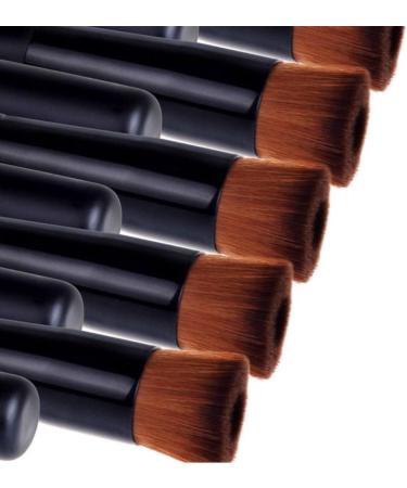 1PC Concave Makeup Brush Liquid Brushes Brush Large Face Brush Liquid Cream Blending Tool Cosmetic Applicator For Full Coverage(Black) - Buy Online on SooperMarket.com