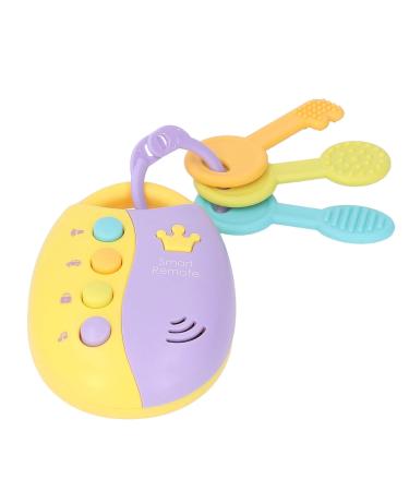 Buy Car Remote Control Key Toy - Sound & Light Early Learning Teether Toy for Babies | International Shipping Available - Buy Online on SooperMarket.com