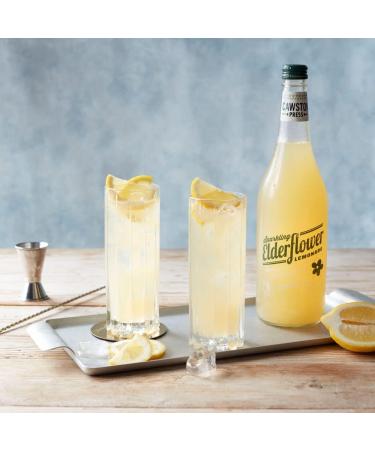 Cawston Press Sparkling Elderflower Lemonade Drink - 6 x 750ml Glass Bottles - No Sugar/Sweeteners/Artificial Colors/Preservatives - Buy Online on SooperMarket.com