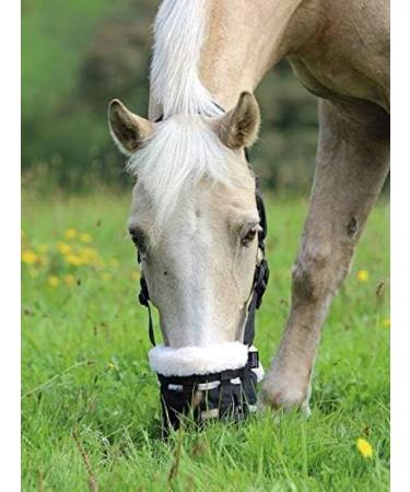 Shires Deluxe Grass Muzzle Full - Prevents Overeating for Horses - Buy Online on SooperMarket.com