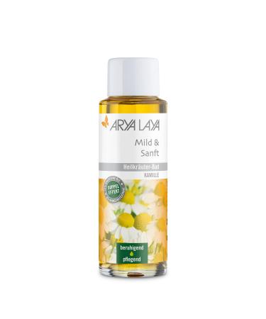 ARYA LAYA Medicinal Herb Bath Mild & Gentle 200 ml: Wellness & care for at home with chamomile extract vegan chamomile 200 ml (1 pack)