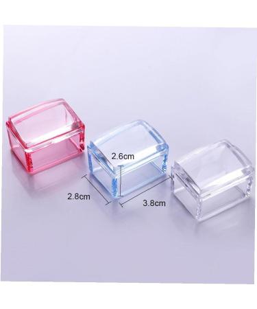 TOSSPER Clear Handle Nail Stamper - Silicone Jelly Scraper Nail Art Tool (Random Colors) - Perfect for DIY Nail Designs - Buy Online on SooperMarket.com